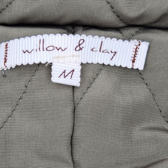 Willow & Clay Anorak Coat Parka Womens Medium Detachable Faux Fur Hood Winter - Picture 9 of 10